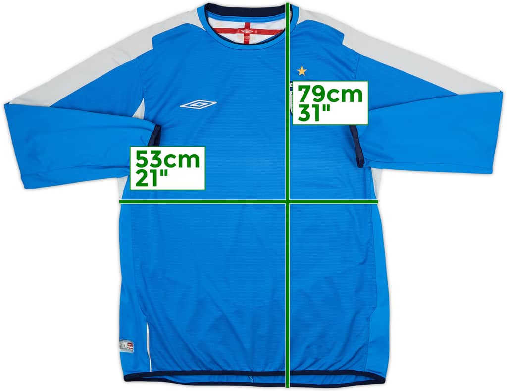 2004-06 England GK Shirt - 8/10 - (XL)