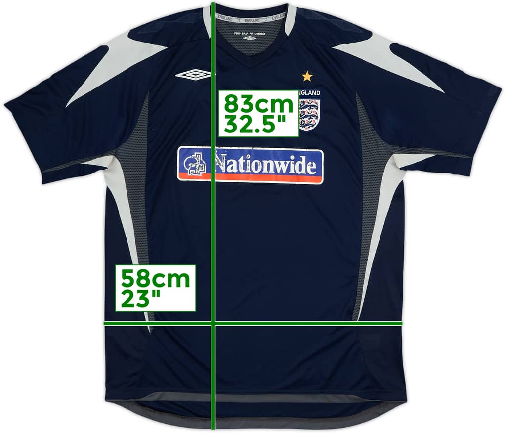 2008-09 England Umbro Training Shirt - 5/10 - (XL)