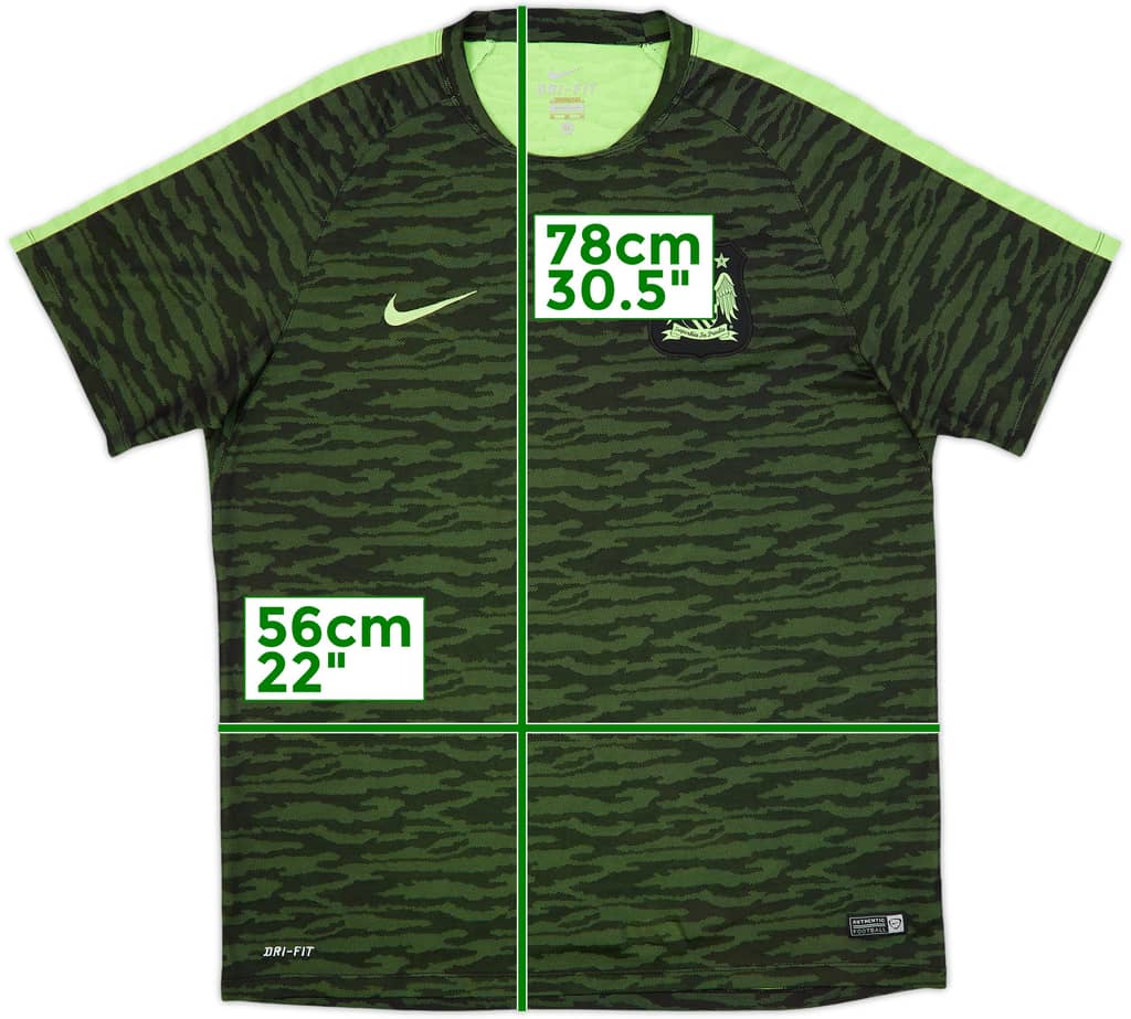 2015-16 Manchester City Nike Training Shirt - 10/10 - (XL)