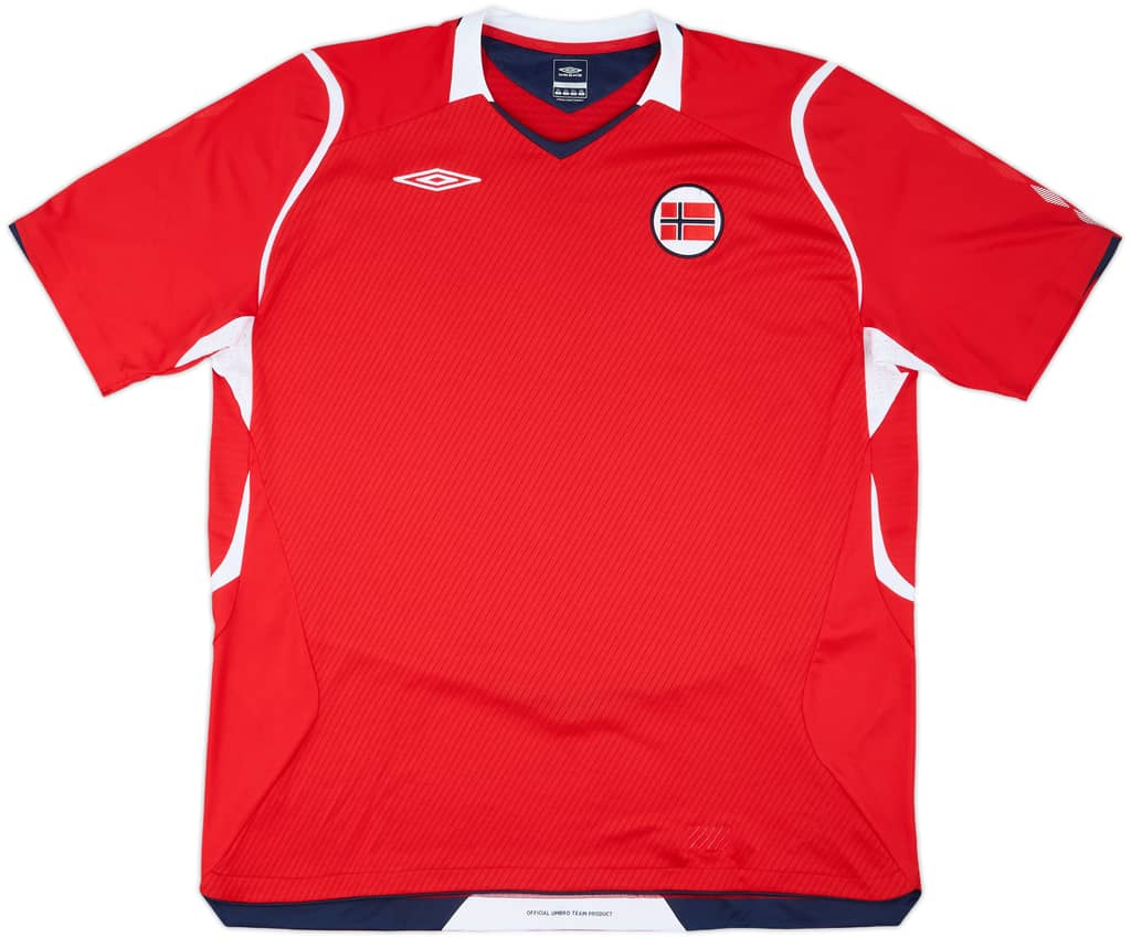 2008-10 Norway Home Shirt - 10/10 - (XXL)