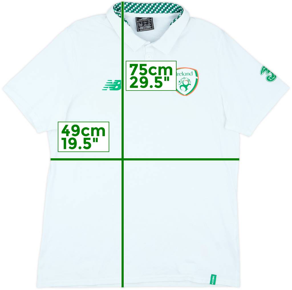 Ireland New Balance Polo Shirt - 9/10 - (L)