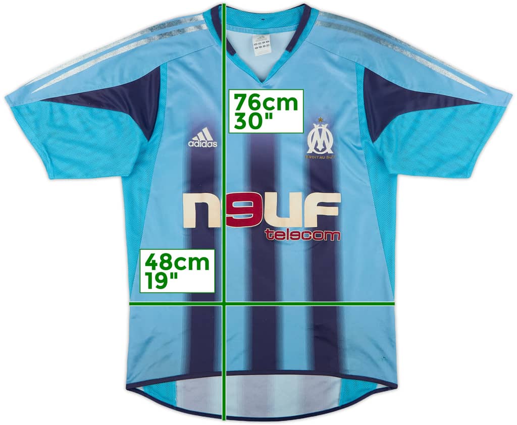 2004-05 Olympique Marseille Away Shirt - 4/10 - (S)