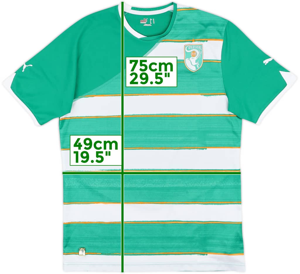 2010-11 Ivory Coast Away Shirt - 9/10 - (M)