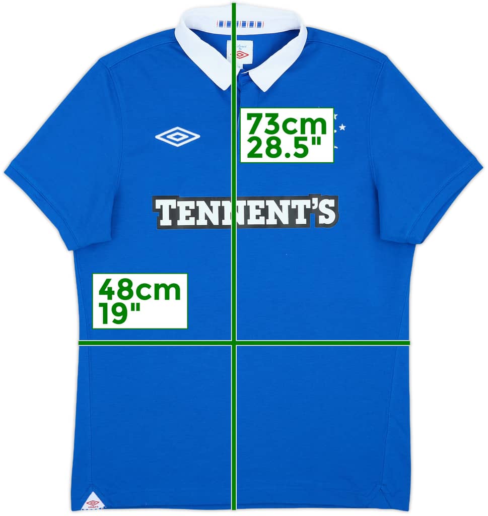 2010-11 Rangers Home Shirt - 10/10 - (S)