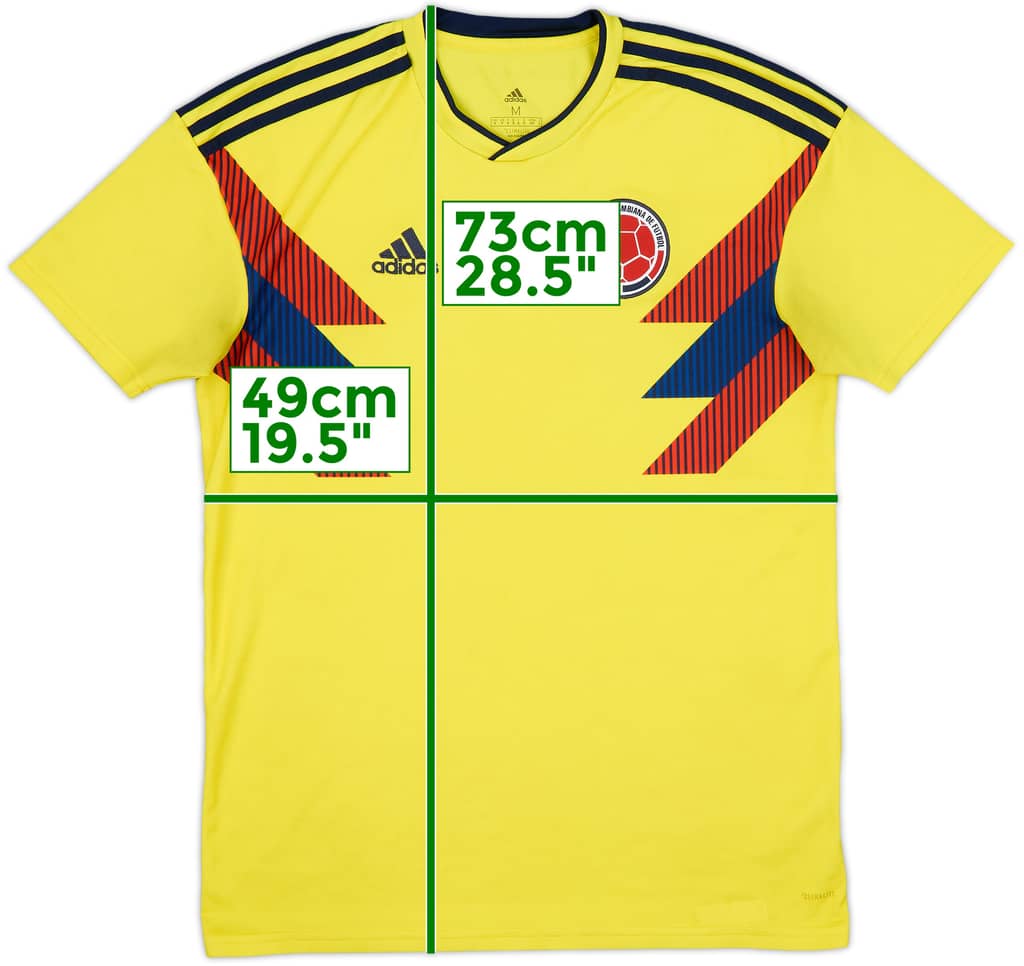 2018-19 Colombia Home Shirt - 5/10 - (M)