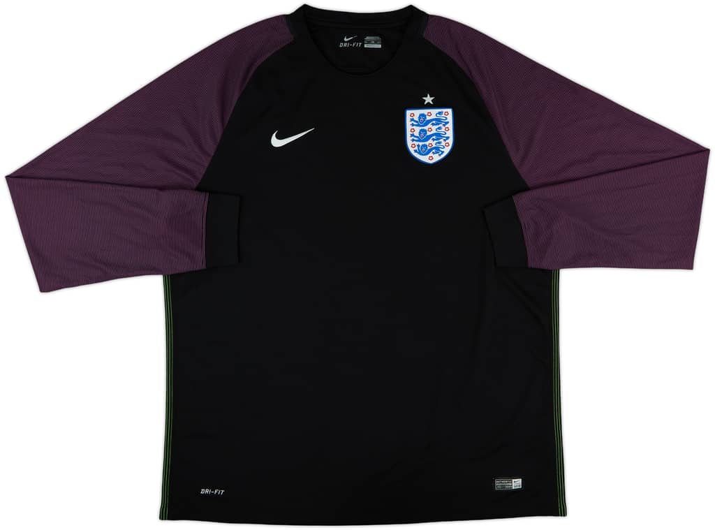 2016-18 England GK Shirt - 10/10 - (XXL)