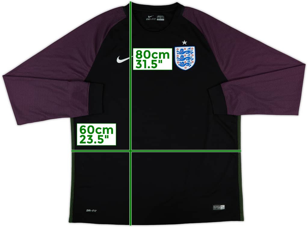 2016-18 England GK Shirt - 10/10 - (XXL)