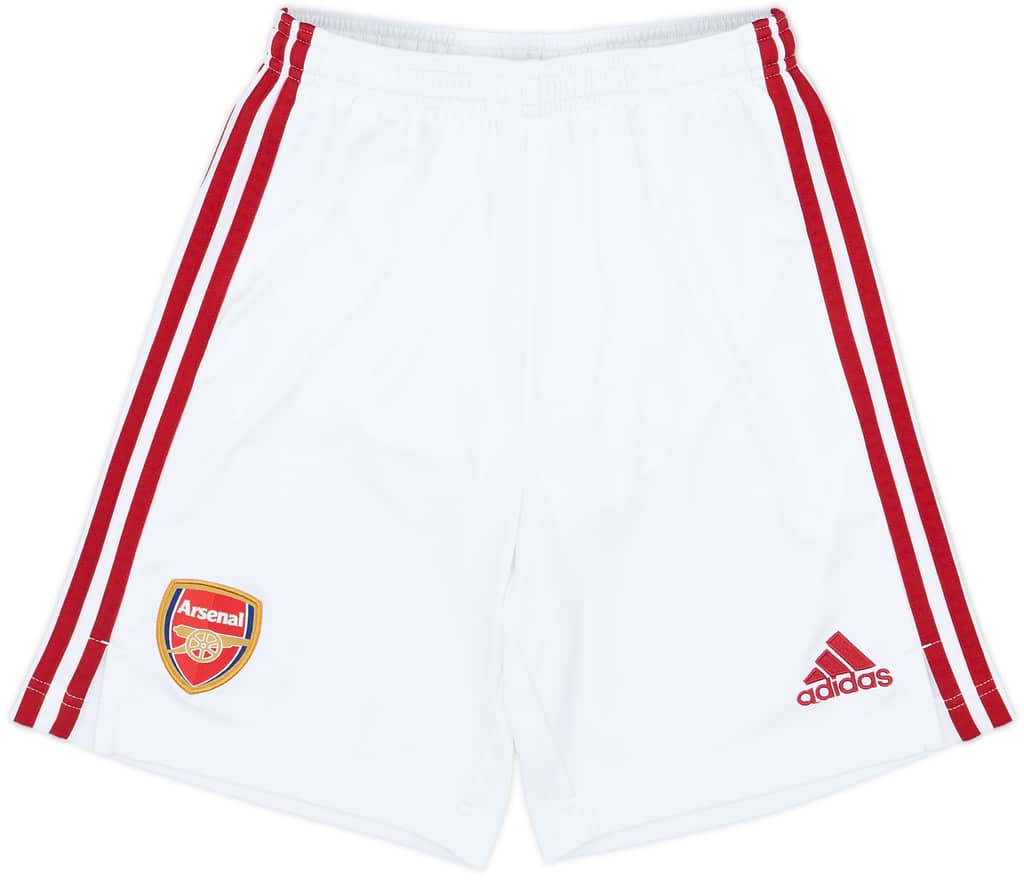 2021-22 Arsenal Home Shorts - 8/10 - (L.Boys)