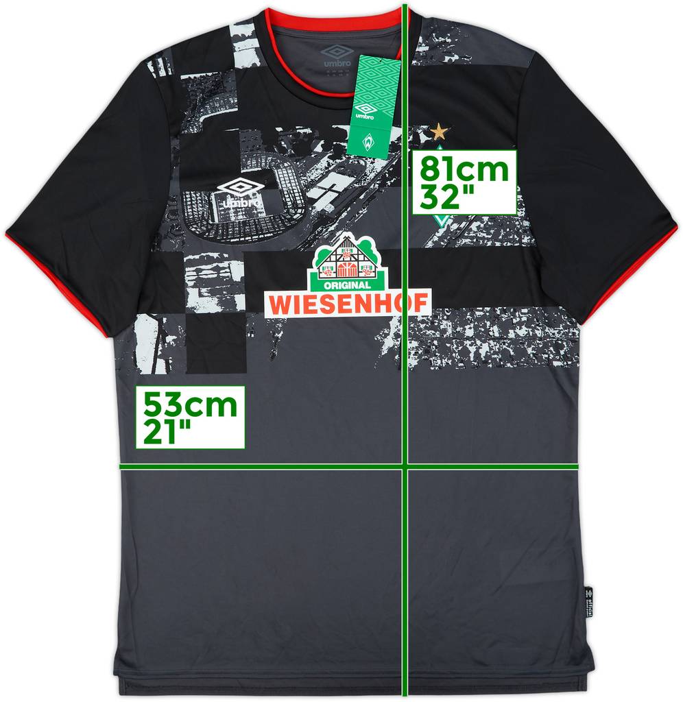 2020-21 Werder Bremen Third Shirt (XL)