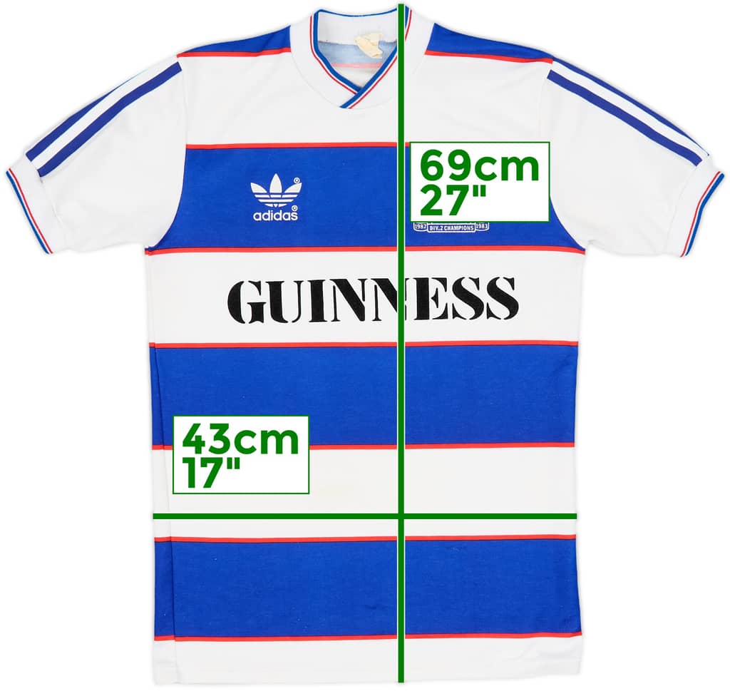 1983-85 QPR Home Shirt - 6/10 - (S)