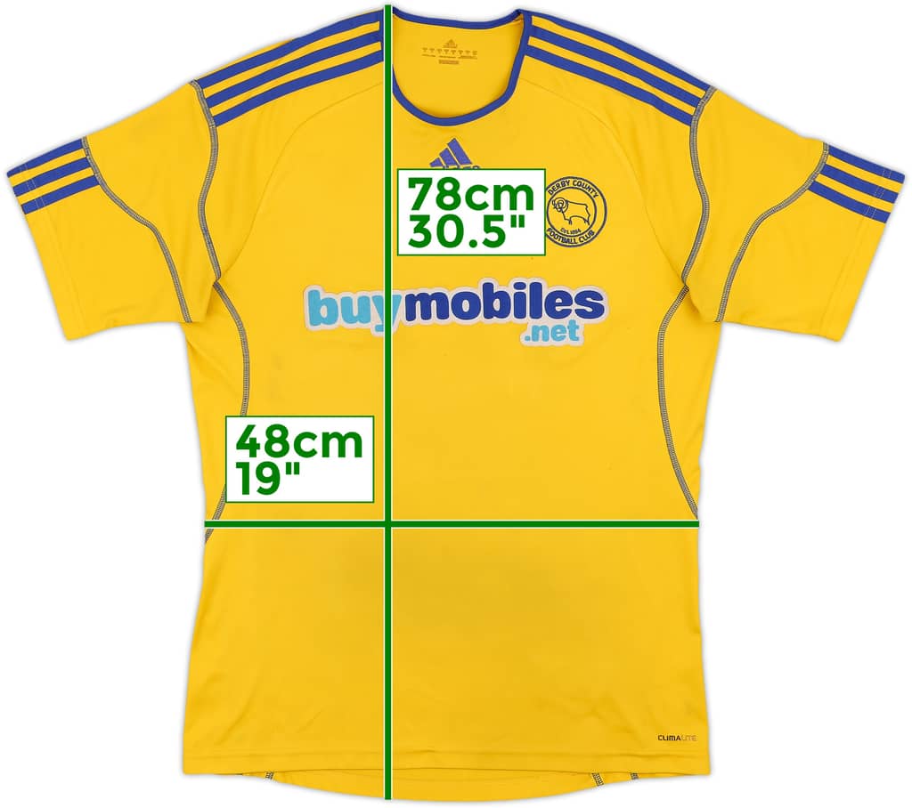 2010-11 Derby County Away Shirt - 7/10 - (M)