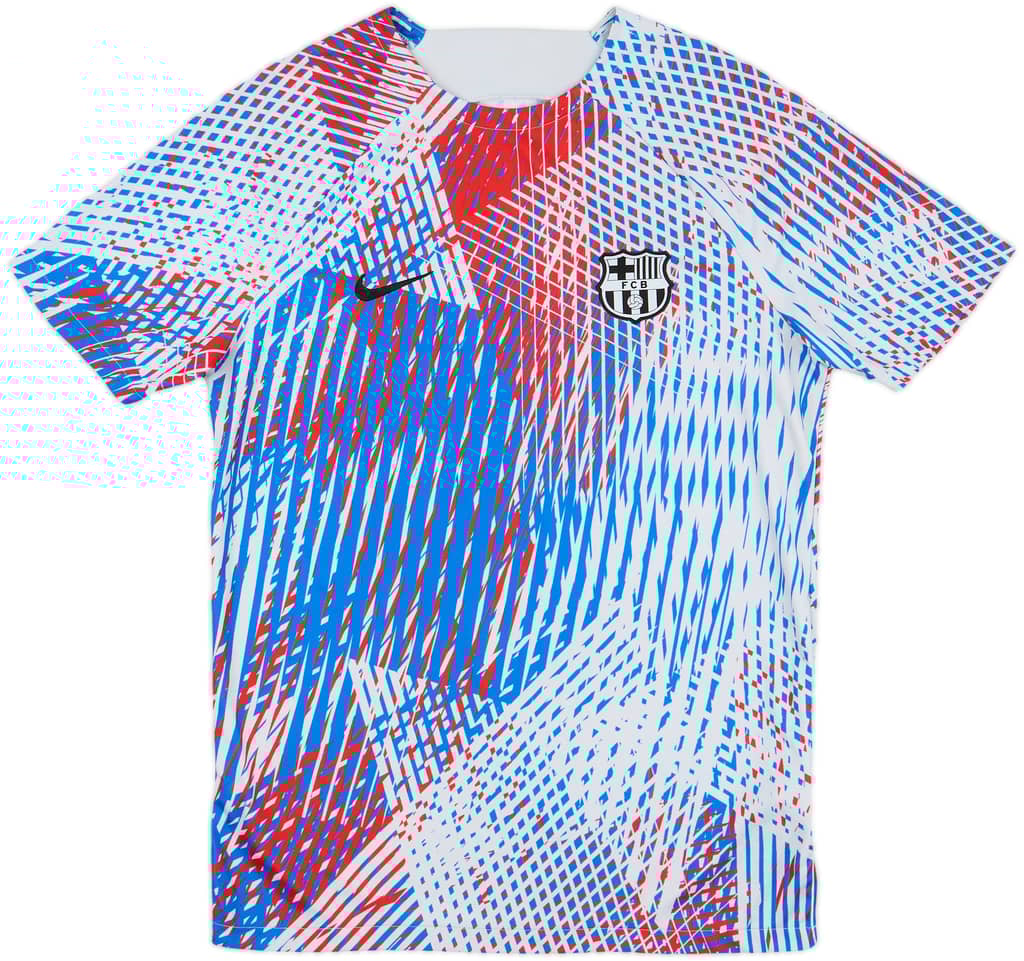 2022-23 Barcelona Nike Training Shirt - 10/10 - (M)