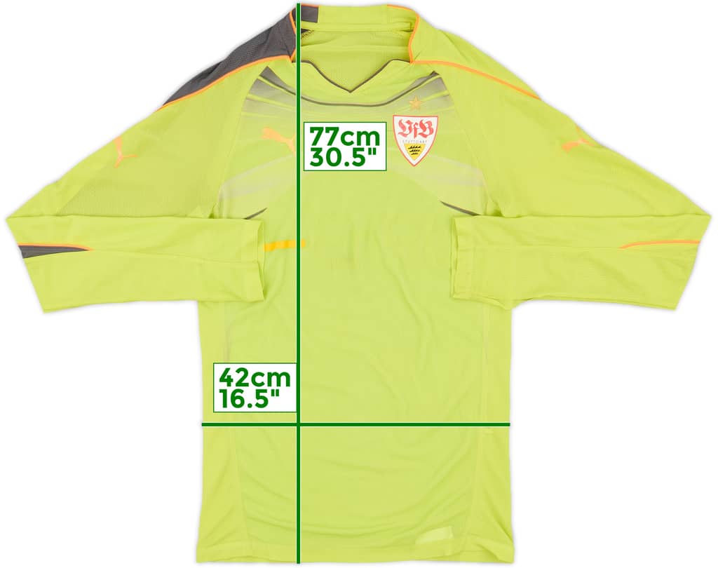 2010-11 Stuttgart Player Issue GK Shirt - 4/10 - (S)