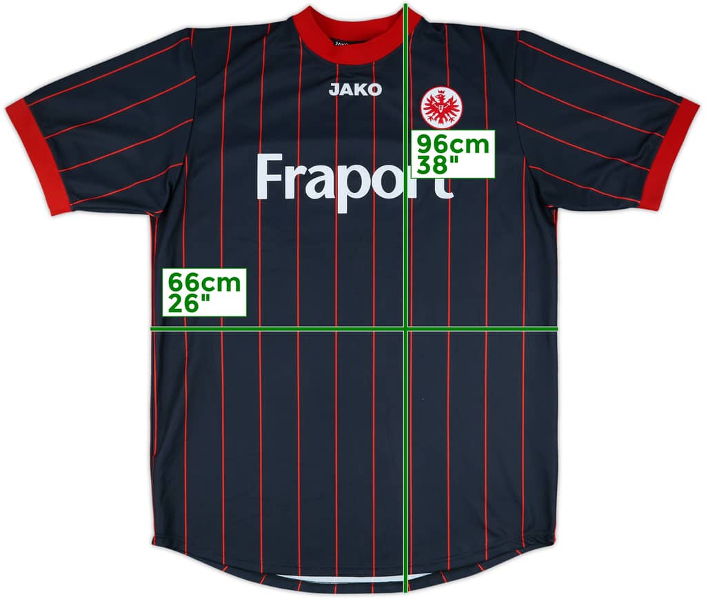 2003-05 Eintracht Frankfurt Home Shirt - 10/10 - (XXL)