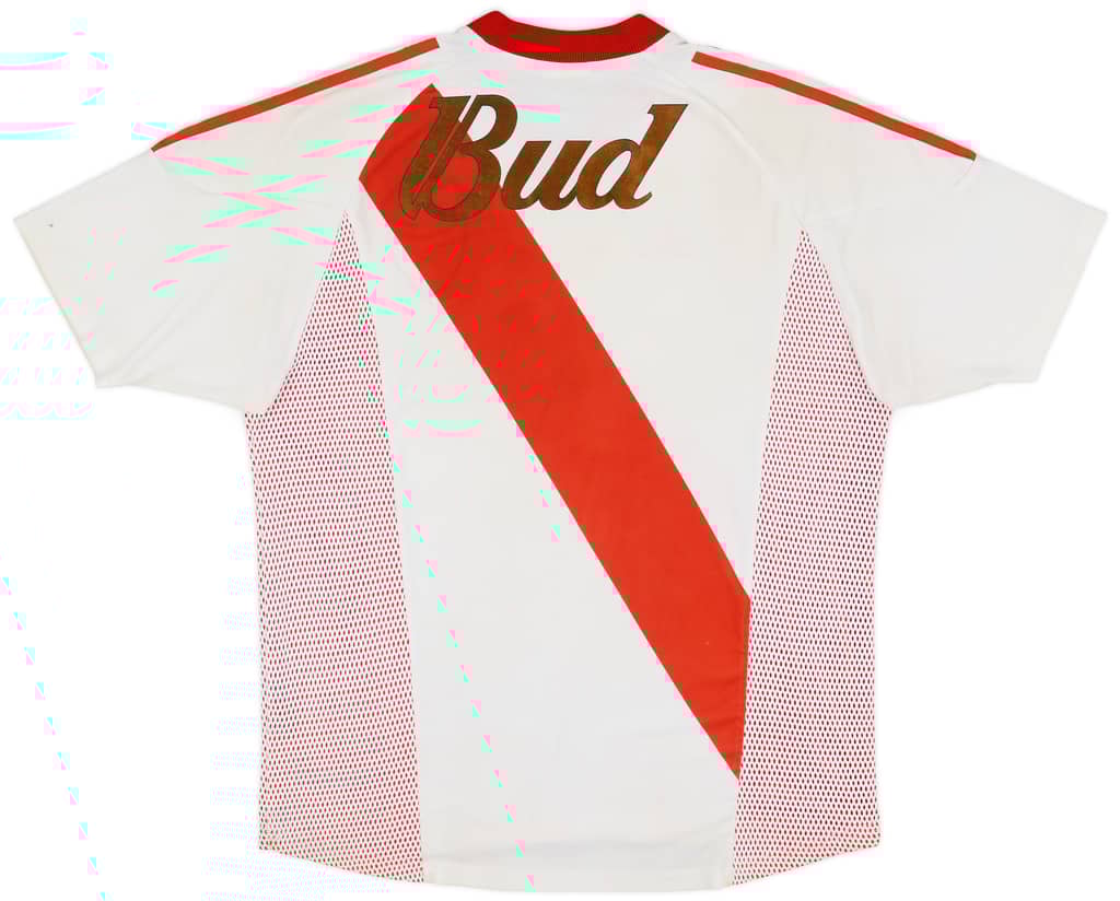 2002-03 River Plate Home Shirt - 4/10 - (M)