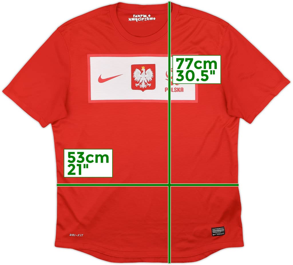 2012-13 Poland Away Shirt - 8/10 - (L)