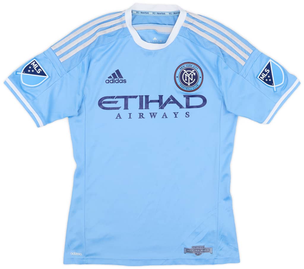 2015-16 New York City Authentic Home Shirt - 8/10 - (S)