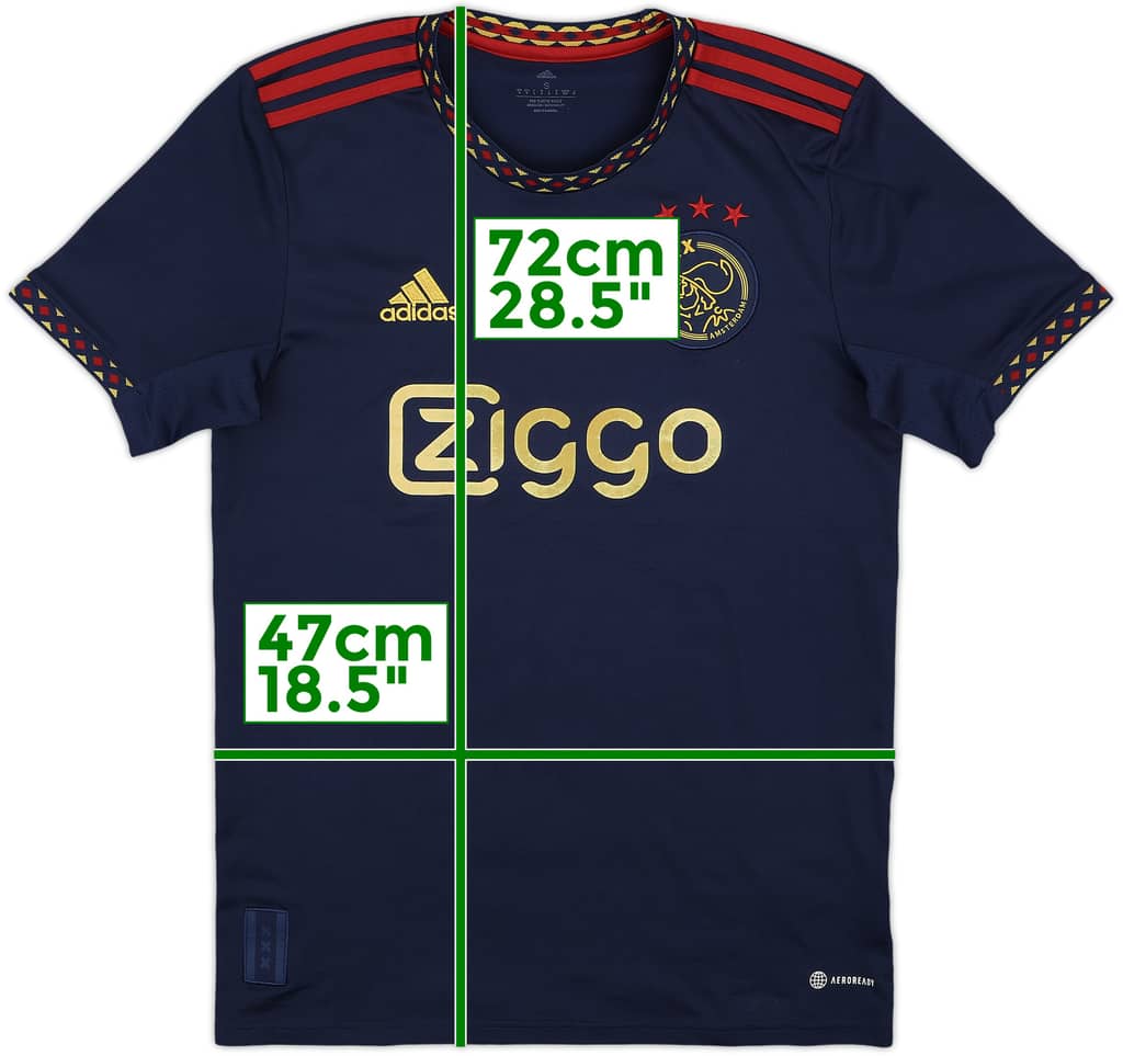 2022-23 Ajax Away Shirt - 7/10 - (S)