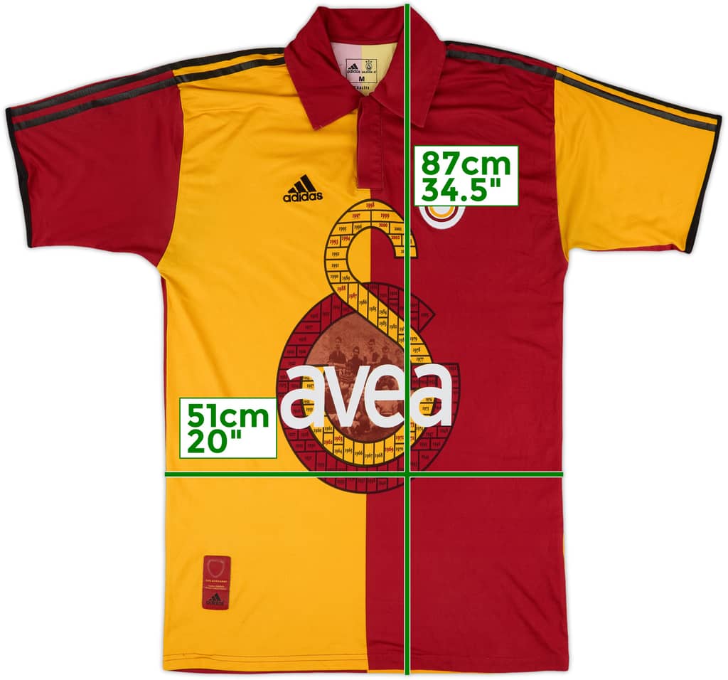2005 Galatasaray Centenary Shirt - 7/10 - (M)