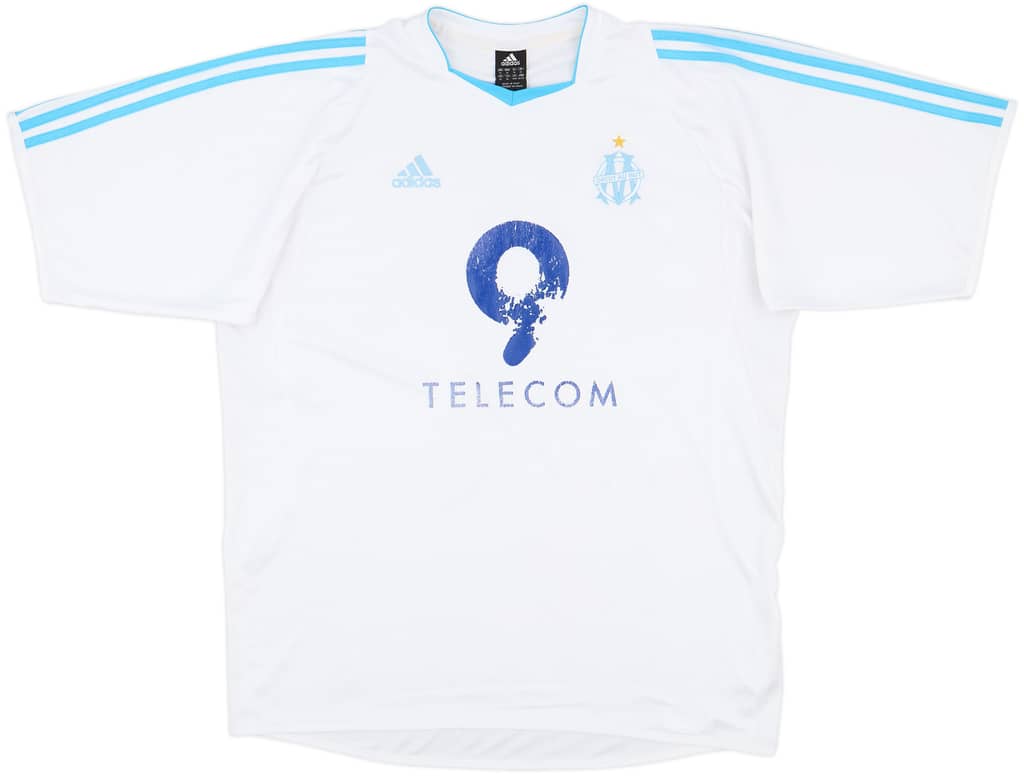 2003-04 Olympique Marseille Home Shirt - 4/10 - (XL)