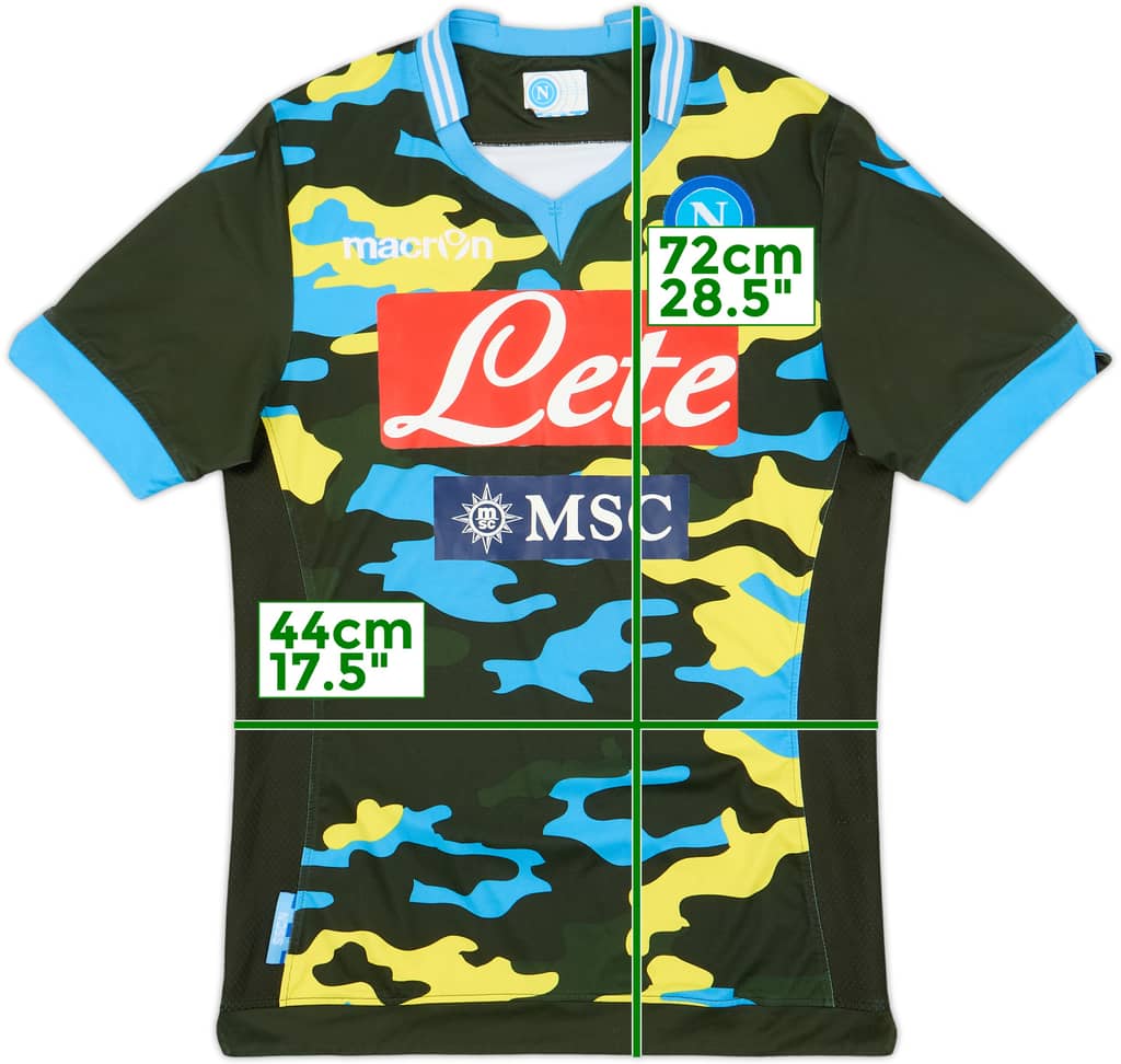 2013-14 Napoli Fourth Shirt - 8/10 - (M)