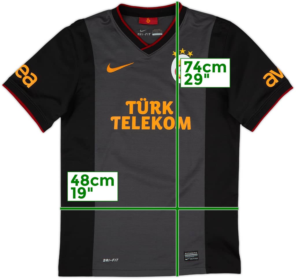2013-14 Galatasaray Away Shirt - 7/10 - (S)