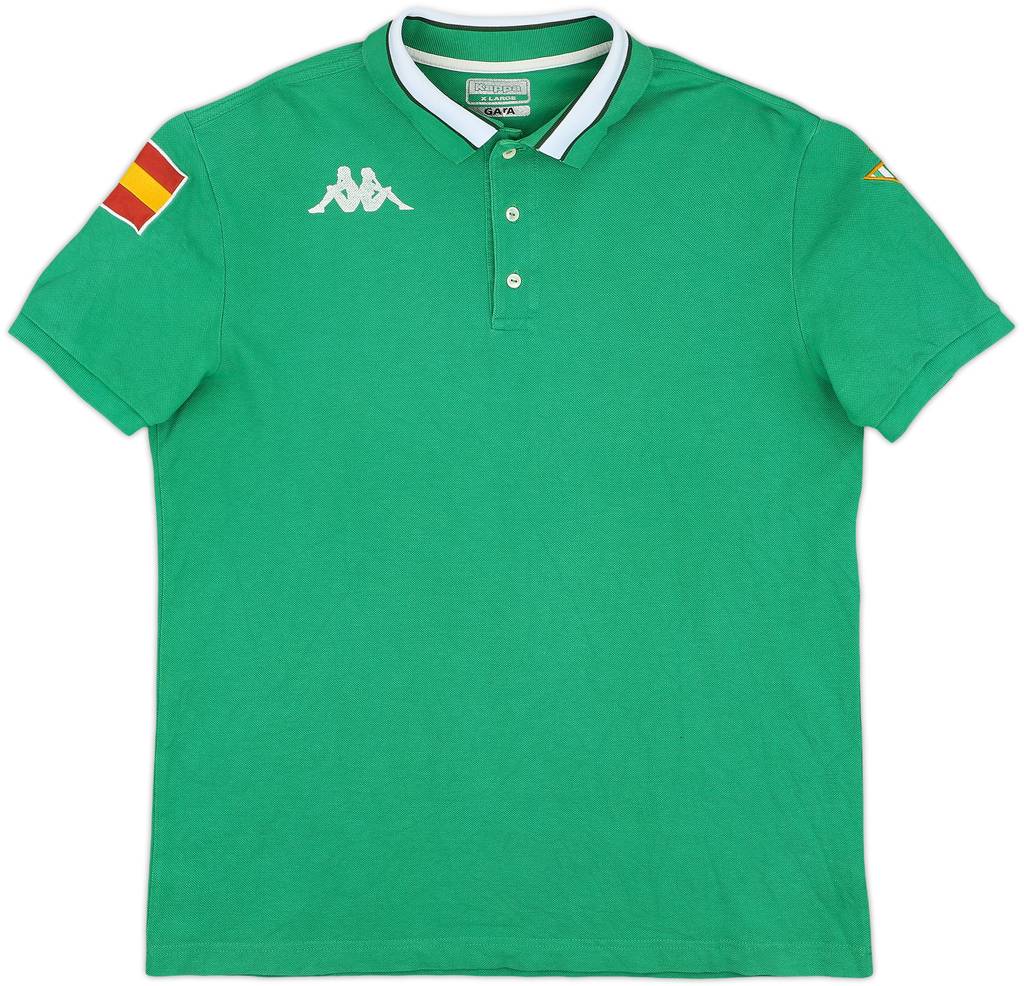 2008-09 Real Betis Kappa Polo Shirt - 7/10 - (XL)
