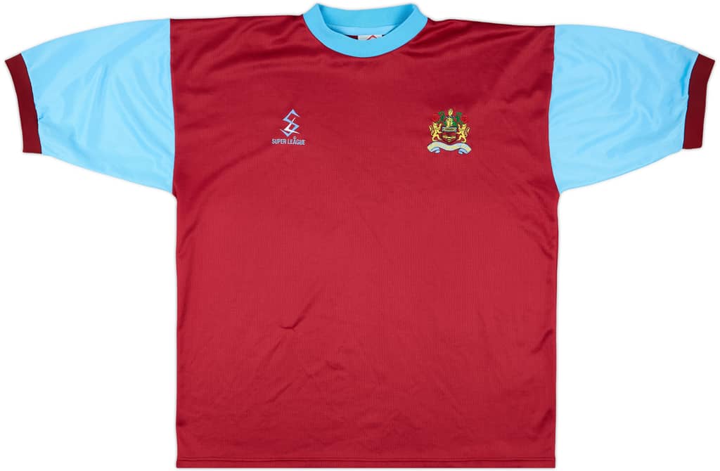 2000-01 Burnley Home Shirt - 9/10 - (L)