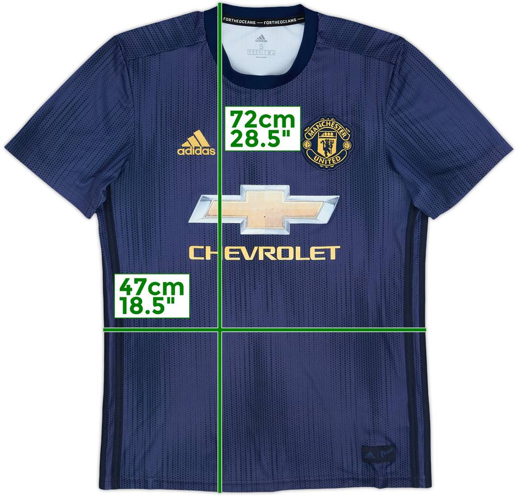 2018-19 Manchester United Third Shirt - 5/10 - (S)