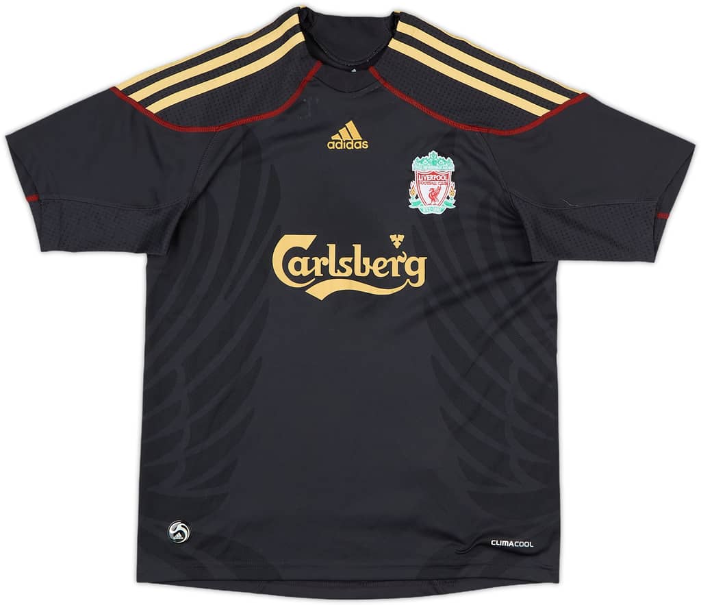 2009-10 Liverpool Away Shirt - 8/10 - (M.Boys)