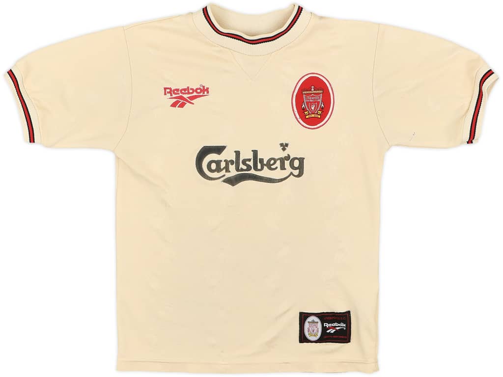 1996-97 Liverpool Away Shirt - 7/10 - (M.Boys)