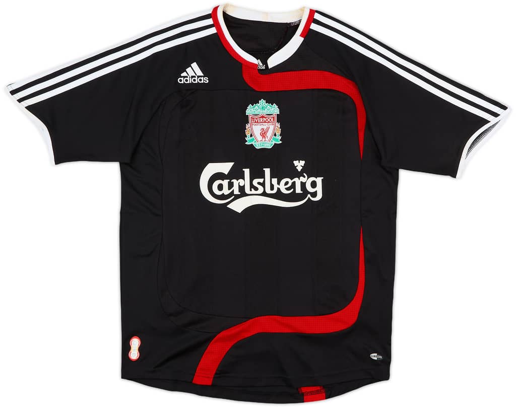 2007-08 Liverpool Third Shirt - 7/10 - (L.Boys)