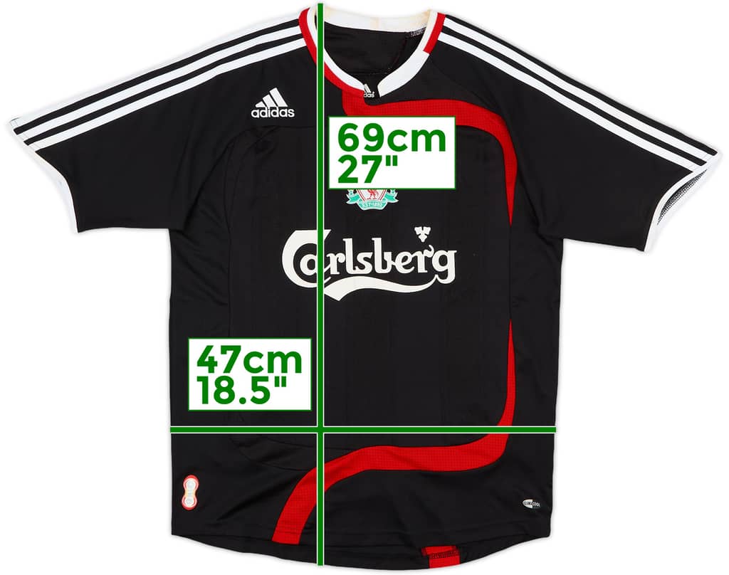 2007-08 Liverpool Third Shirt - 7/10 - (L.Boys)