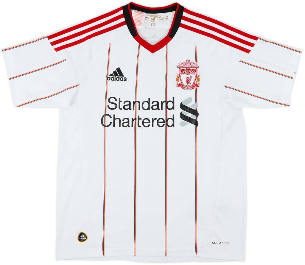2010-11 Liverpool Away Shirt - 6/10 - (L.Boys)