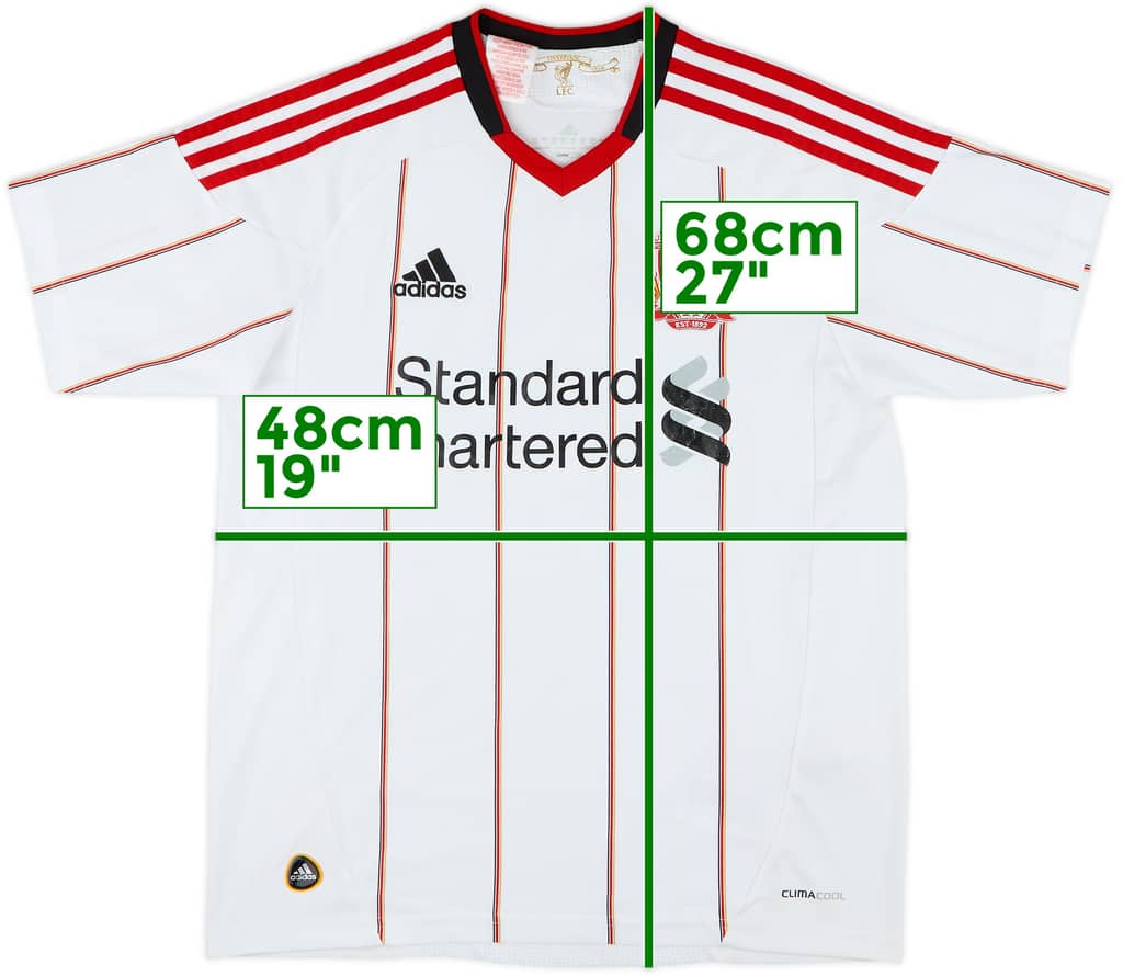 2010-11 Liverpool Away Shirt - 6/10 - (L.Boys)