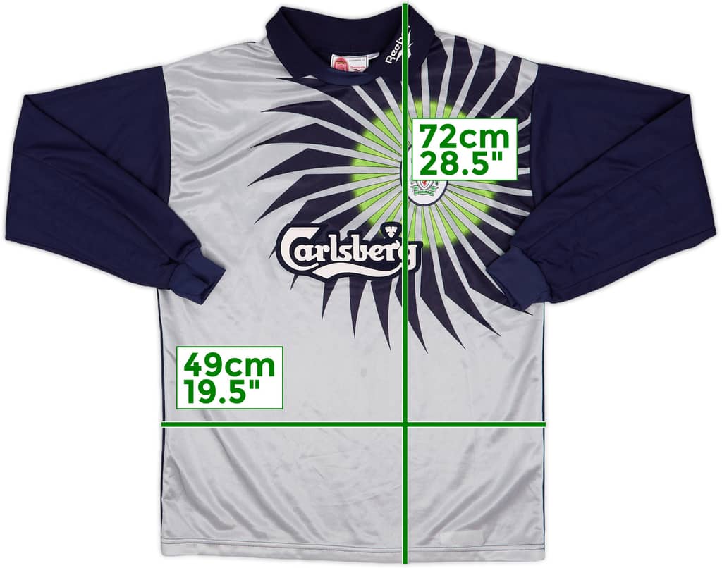 1998-99 Liverpool GK Shirt - 8/10 - (Y)