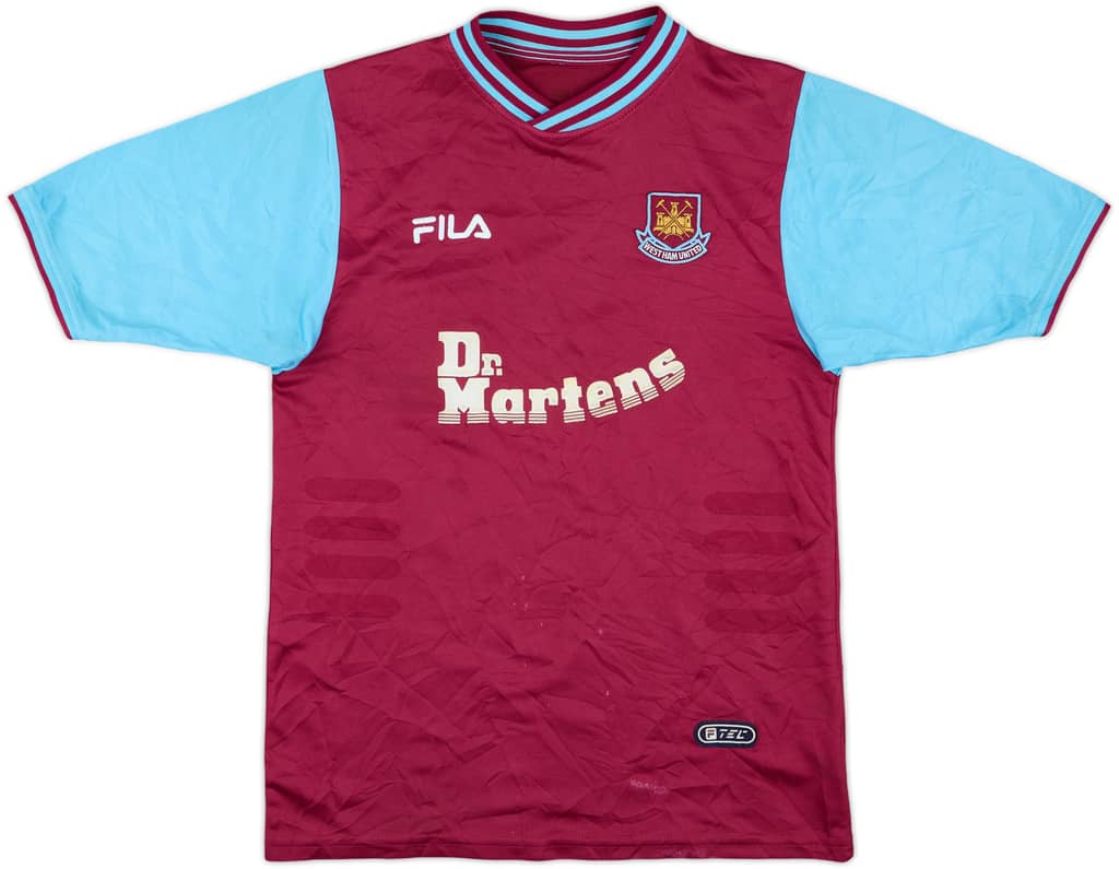 2001-03 West Ham Home Shirt - 6/10 - (M.Boys)