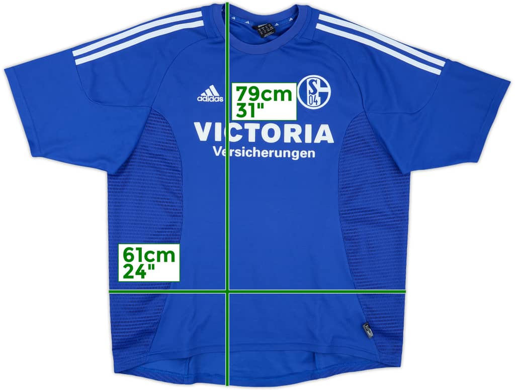 2002-04 Schalke Home Shirt - 10/10 - (XL)