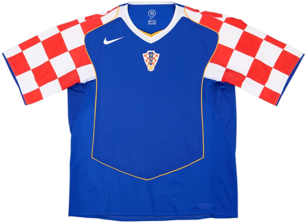 2004-06 Croatia Player Issue Away Shirt - 10/10 - (XL)