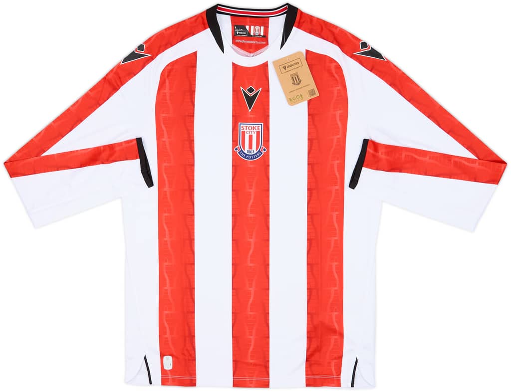 2024-25 Stoke City Home L/S Shirt (S)