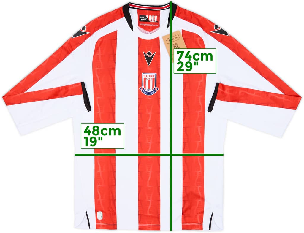 2024-25 Stoke City Home L/S Shirt (S)