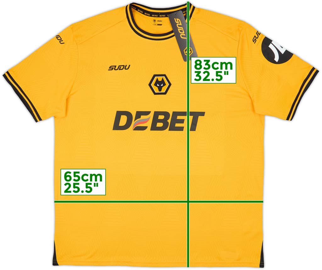 2024-25 Wolves Home Shirt (XXL)