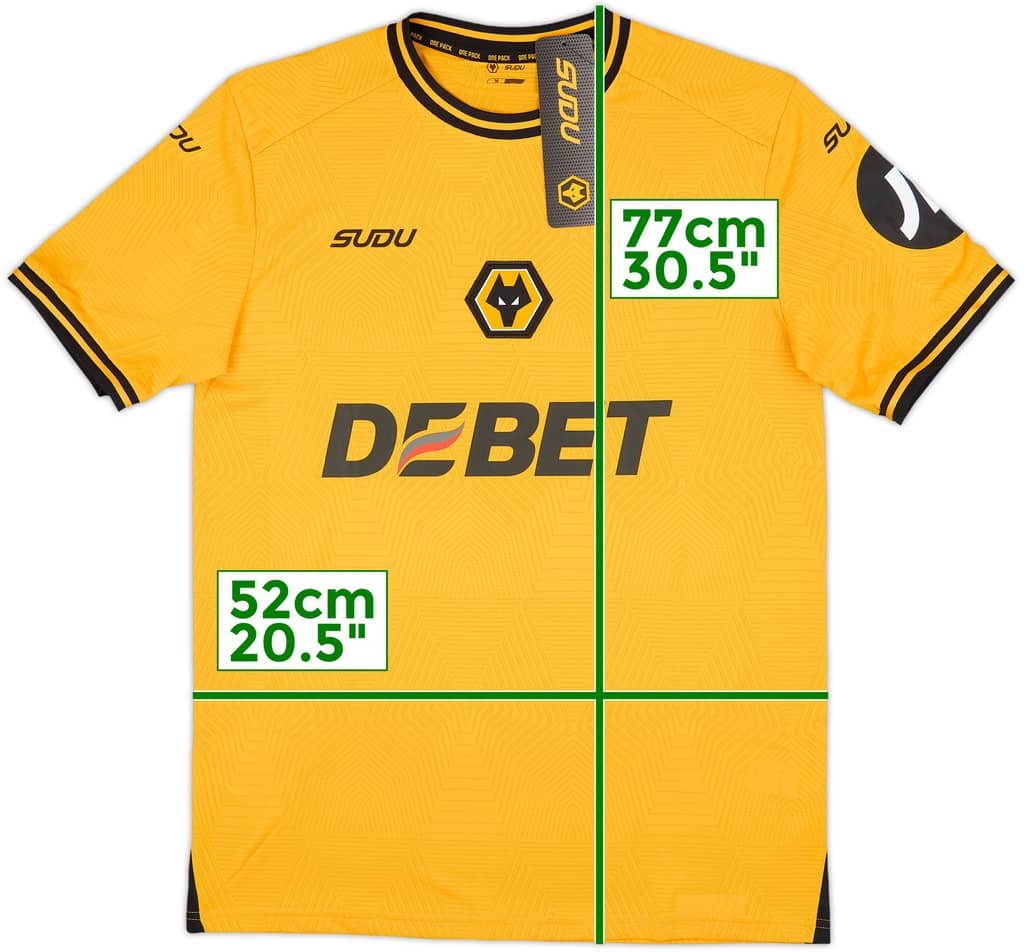 2024-25 Wolves Home Shirt (M)