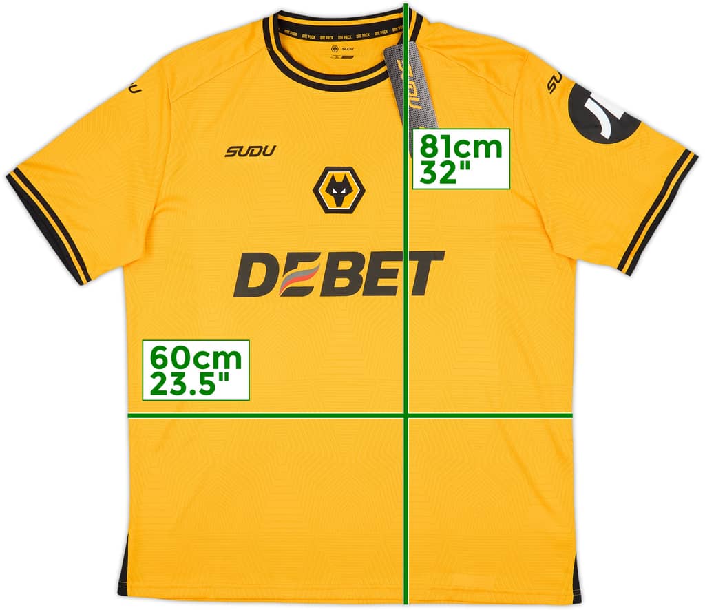 2024-25 Wolves Home Shirt (XL)