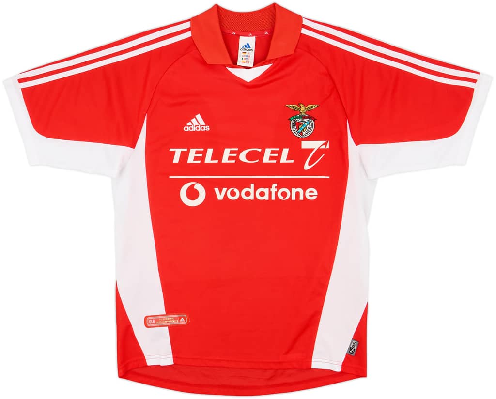 2001-02 Benfica Home Shirt - 8/10 - (M)