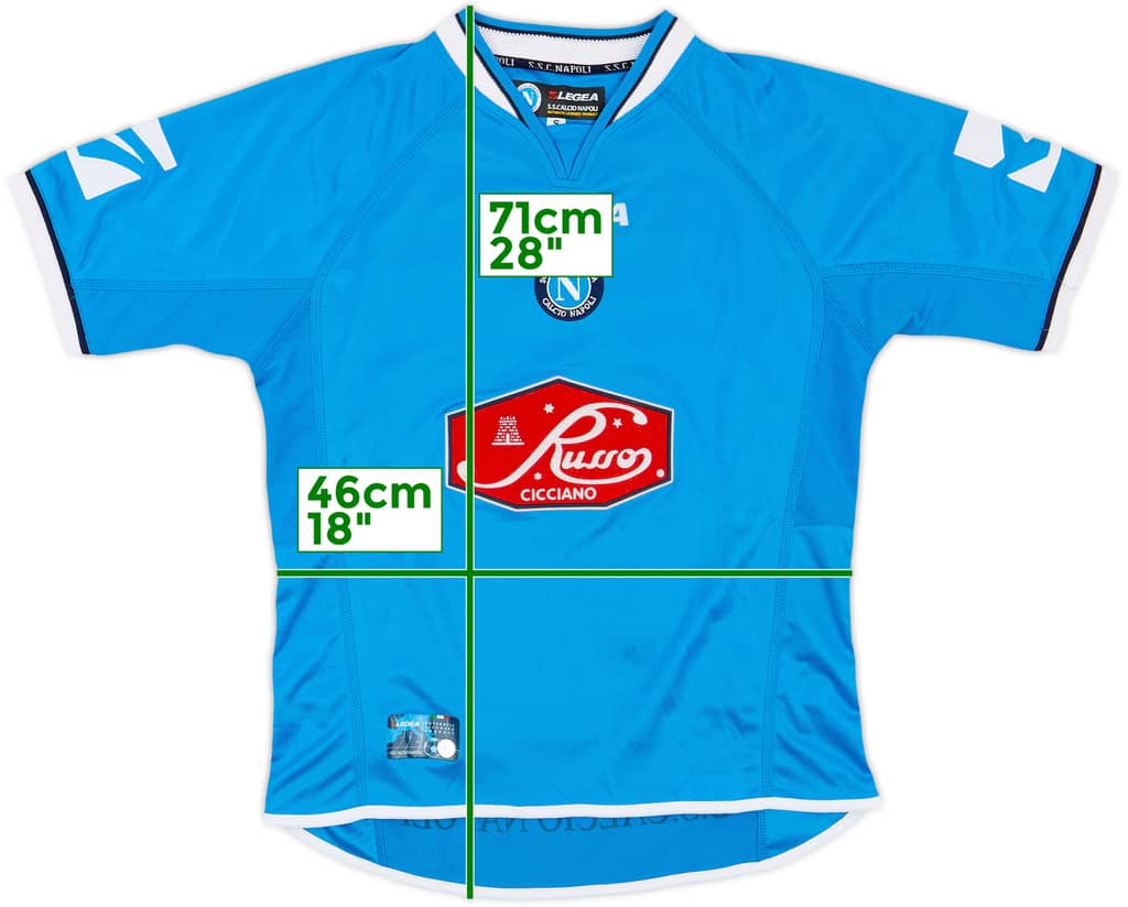 2003-04 Napoli Home Shirt - 10/10 - (S)
