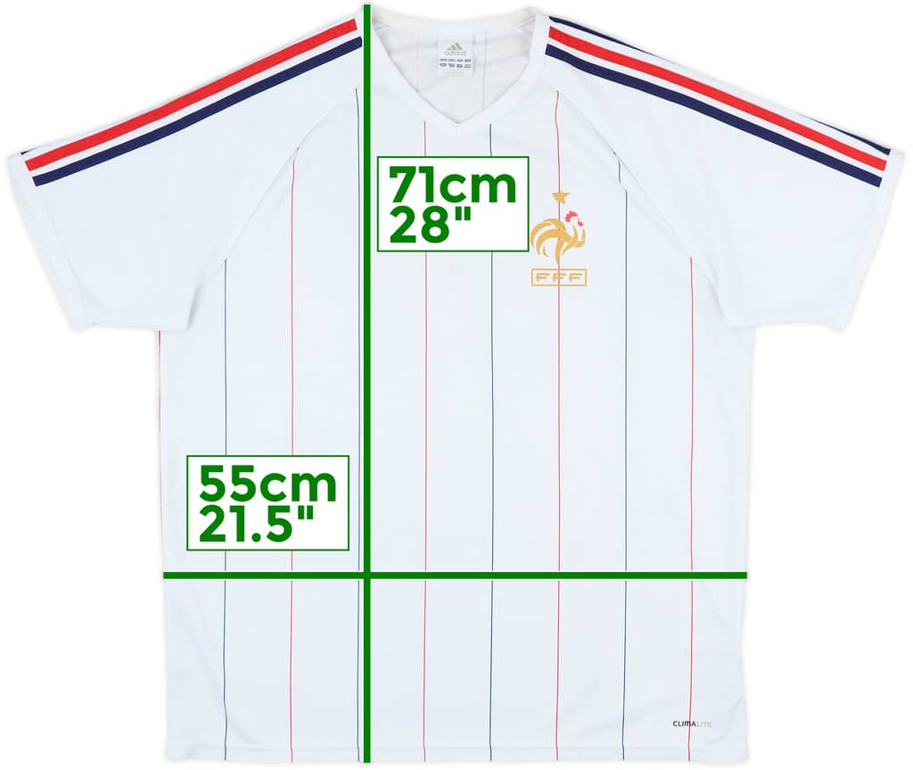 2009-10 France Basic Away Shirt - 5/10 - (L)
