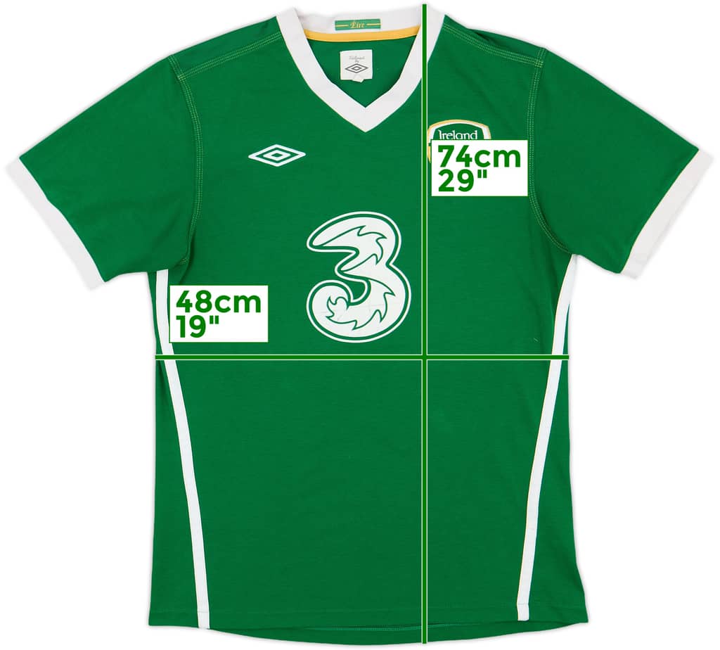 2010-11 Ireland Home Shirt - 6/10 - (M)
