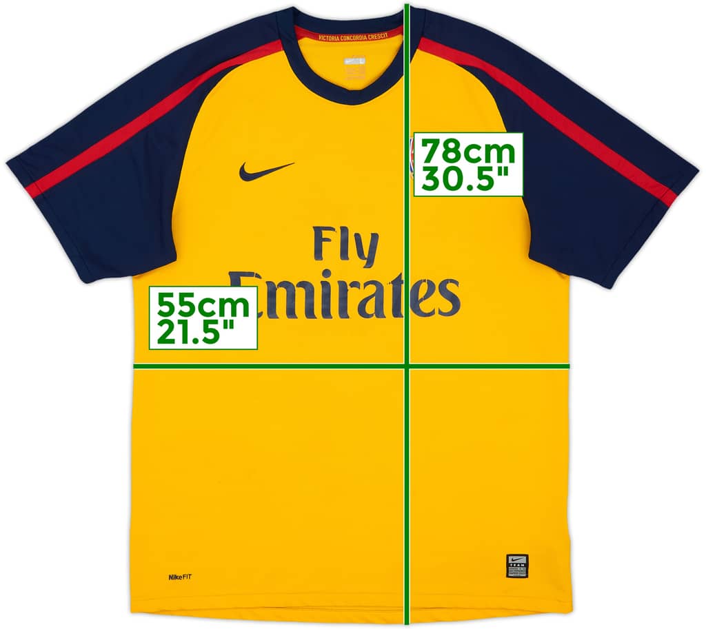 2008-09 Arsenal Away Shirt - 5/10 - (L)