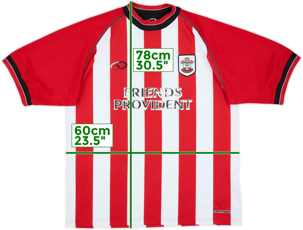 2003-05 Southampton Home Shirt - 5/10 - (XL)